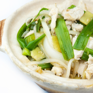 70. Chicken with Green Onion & Ginger Hot Pot
