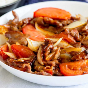 53. Beef with Fresh Tomatoes