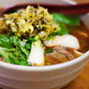 11. Beef Chinese Noodle Soup