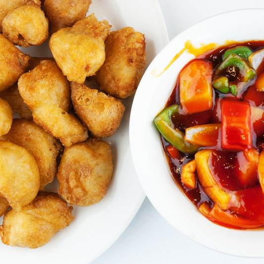 41. Sweet & Sour Pineapple Chicken Balls