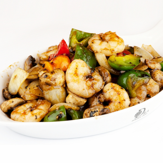 57. Shrimp with Black Bean Sauce